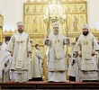 Архипастыри возглавили Литургию в челябинском Свято-Васильевском храме