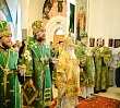 Архипастыри совершили всенощное бдение в Серафимовском соборе Златоуста