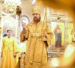В день празднования Собора Сибирских святых митрополит Алексий совершил Литургию в Свято-Симеоновском соборе
