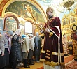 Митрополит Алексий совершил Божественную литургию в Свято-Троицком храме Миасса