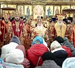 Сонм архипастырей совершил Литургию в соборе Вознесения Христова Магнитогорска