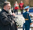 Военный священник принял участие в патриотической акции «Огни Победы»