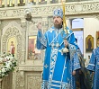 Митрополит Алексий совершил Литургию в храме иконы Божией Матери «Нечаянная Радость»